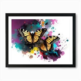 Butterfly Painting 178 Art Print