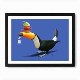 Tea for Tou (Colour) Art Print