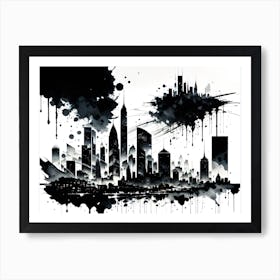 Cityscape 62 Art Print