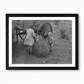 Untitled Photo, Possibly Related To Children Of Earl Pauley, Playing With Dolls In Tumbleweed, Near Smithland Poster