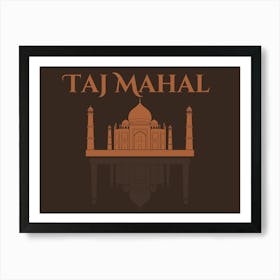 Taj Mahal Art Print