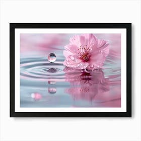 Water Droplet Art Print