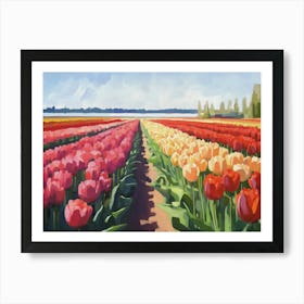 Tulip Field Art Print