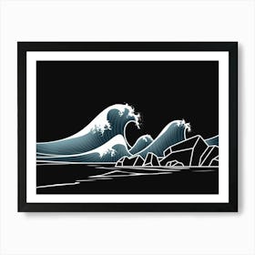 Great Wave 2 Art Print