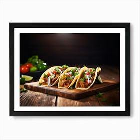 Mexican Tacos 6 Art Print