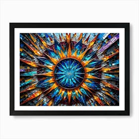 Abstract Painting 3 Art Print