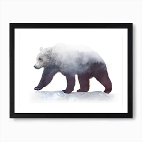 Bear On Wild Art Print