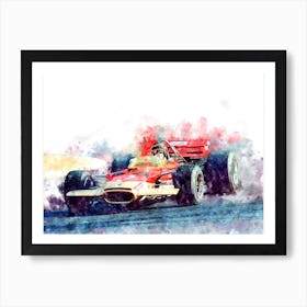 Jochen Rindt Nr 3, Formula 1 Art Print