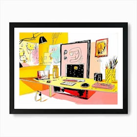 Home Office 5 Art Print