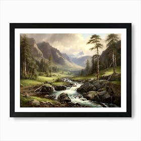 Mountain Stream 2 Art Print