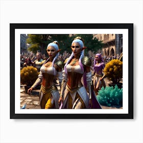 Elves 1 Art Print