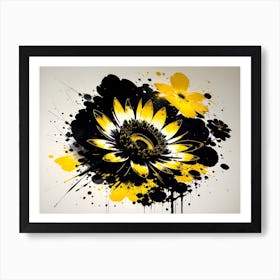 Yellow Flower Art Print