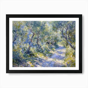 Olive Trees Art Print