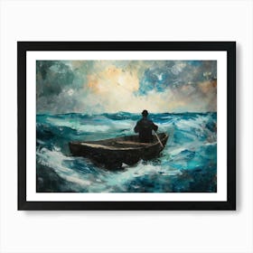 Contemporary Artwork Inspired By Winslow Homer 1 Art Print