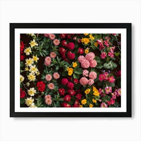 Garden Of Flowers Art Print