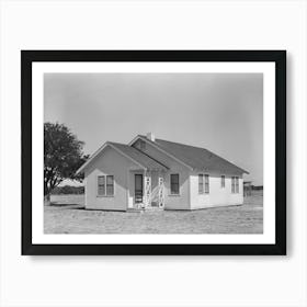Farm Home Built Under Tenant Purchase Program, Hidalgo County, Texas By Russell Lee Art Print