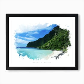 Ofu Beach, American Samoa, Australia & Pacific Art Print