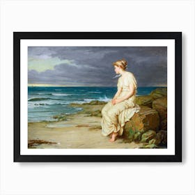 Miranda, John William Waterhouse Art Print