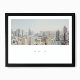 Urban Life - São Paulo - Photography Art Print