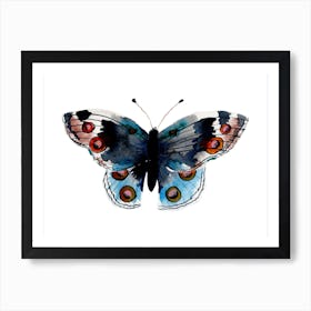 Watercolor Butterfly Art Print