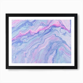 Marbled Wall Art Art Print