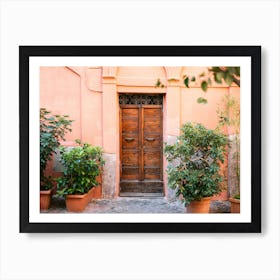 The Trastevere Door 2 Art Print