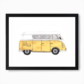 Yellow Van Art Print