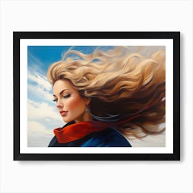 Wind Blows Art Print