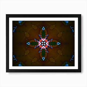 Modern Art A Light In The Dark Art Print