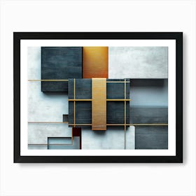 Abstract Painting 4 Art Print