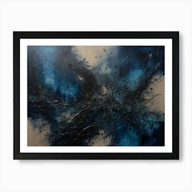 Abstract Painting 100 Art Print