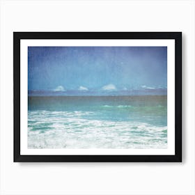 Sand And Surf 1 Art Print