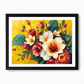 Flowers 2 Art Print