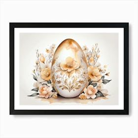 Easter Egg Art Print