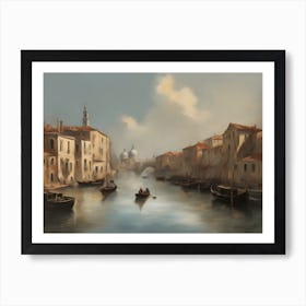 Venice Canal Art Print