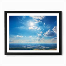 Sky And Clouds Art Print