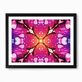 Abstract Watercolor Flower Art Print