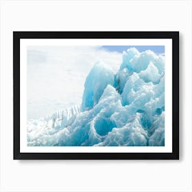 Iceberggeometry 6 Art Print