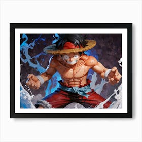 One Piece Figure Art Print