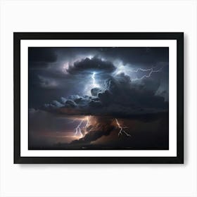 Lightning Storm 3 Art Print