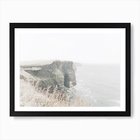 Coastal Cliff View Art Print