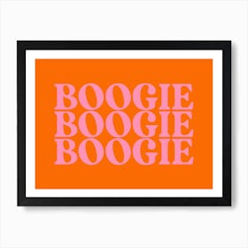 Boogie Art Print