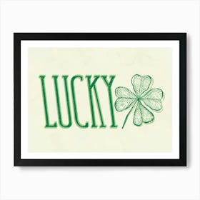 Lucky Shamrock Poster