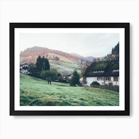 Morning In Schwarzwald Art Print