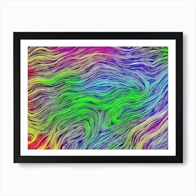 3d Background (83) Art Print