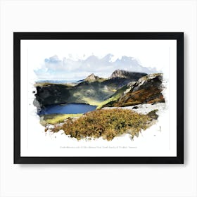 Cradle Mountain Lake St Clair National Park, Cradle Country & The West, Tasmania Art Print