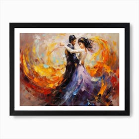 Dancers 2 Art Print