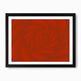 3 D Image Abstract Rose Flower Background 1 Art Print