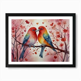 Two Birds In Love Affiche