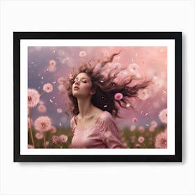 Dandelion Flower Art Print